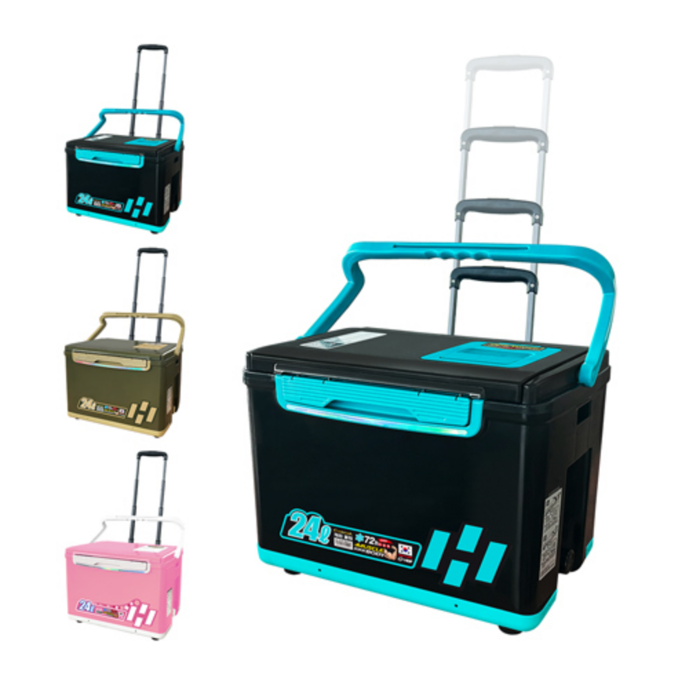 해동 카리스마 캐리쿨러 24리터 캐리어 낚시용 아이스박스 HB-2697