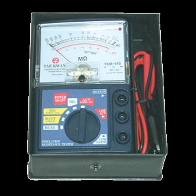 태광 절연저항계-아날로그 TKM-910 500V - 상품 이미지