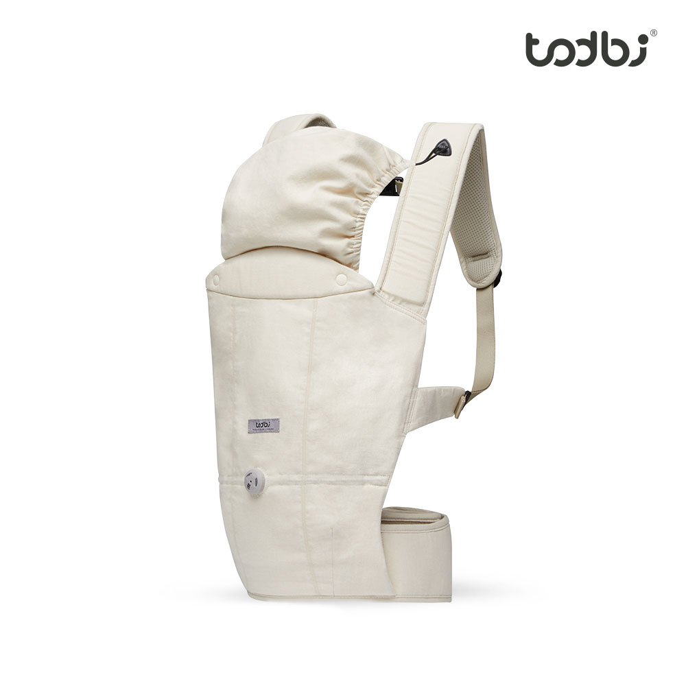 [토드비] 롤롤 다이얼 베이비 캐리어 아기띠 베이지