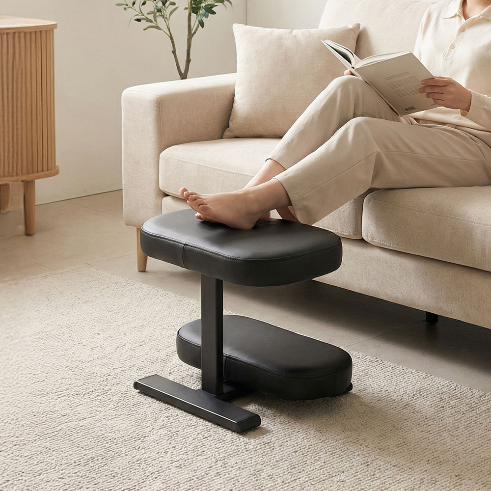 올인홈 발받침대 발받침 스툴 사무실 컴퓨터 책상 다리받침대 풋레스트 모션형 3012
