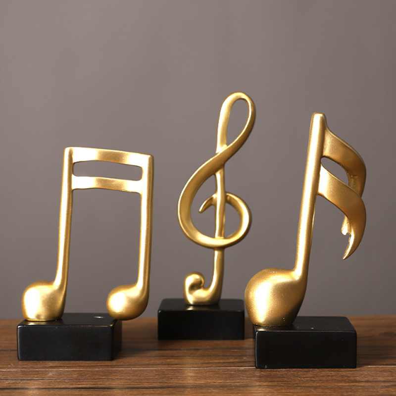 골든 멜로디 음표 인테리어 빈티지 오브제 Golden Melody Objet - 상세 이미지 3