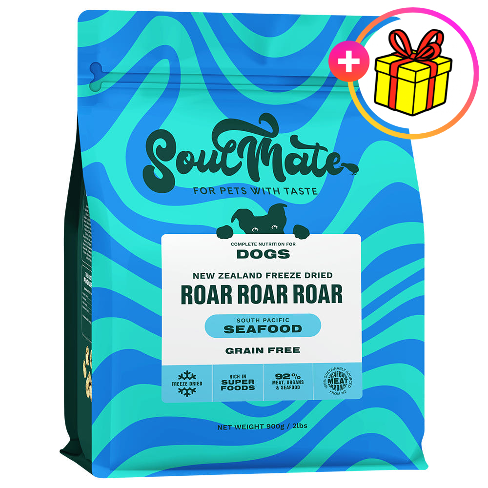 쏘울메이트 독 동결건조 사료 사우스 퍼시픽 씨푸드, 900g, 1개 - 상품 이미지