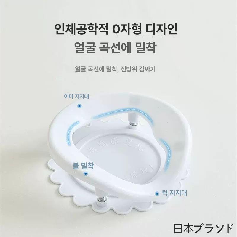 마사지 베개 마사지샵 전용 휴식용 병원용 한의원용 벚꽃 항균 아이스 실크 양면 확장 그레이 - 상세 이미지 4