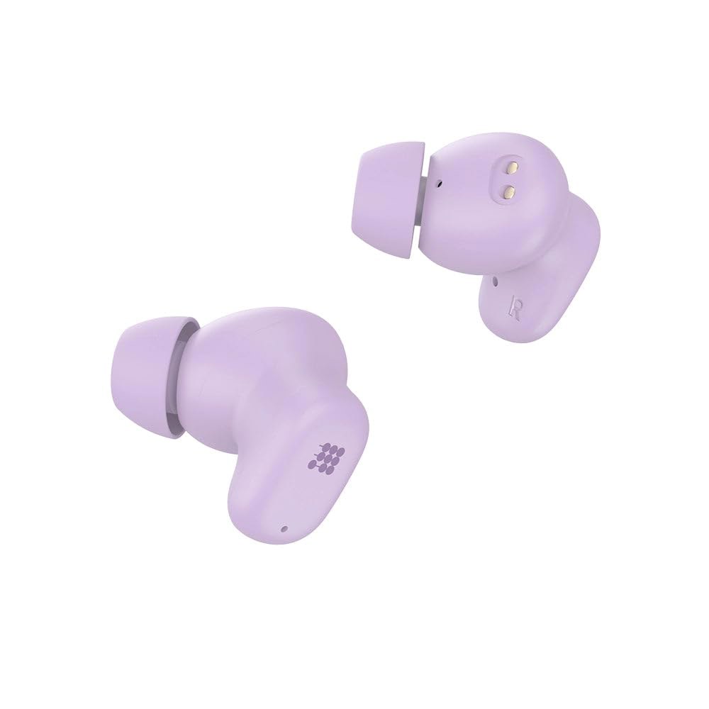 Cubitt Power Buds ANC 및 시간, 라이트 컨트롤, - 이어버드 투명 대기 터치 무선 모드가 라일락 500mAh 케이스 있는 짧은 블루투스 6.0, - 상세 이미지 3