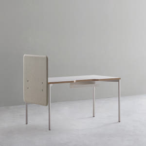 데스커 펠트엔드스크린 700x760mm, 베이지+화이트 솔직 후기 | 실제 배치 사진 포함 - 상품 이미지 1