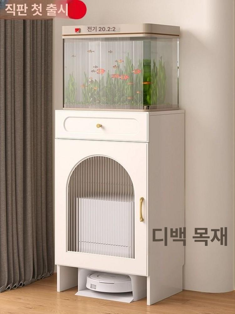 로봇청소기 수납장 틈새 로청장 인테리어 모듈 청소기장 서랍장 - 상세 이미지 2