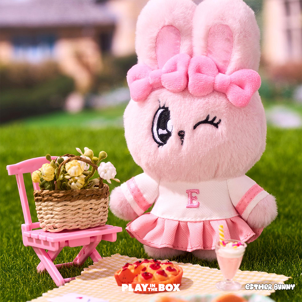 [플레이인더박스] 에스더버니 스위트 데이트 플러시 인형키링 랜덤피규어 이미지 2