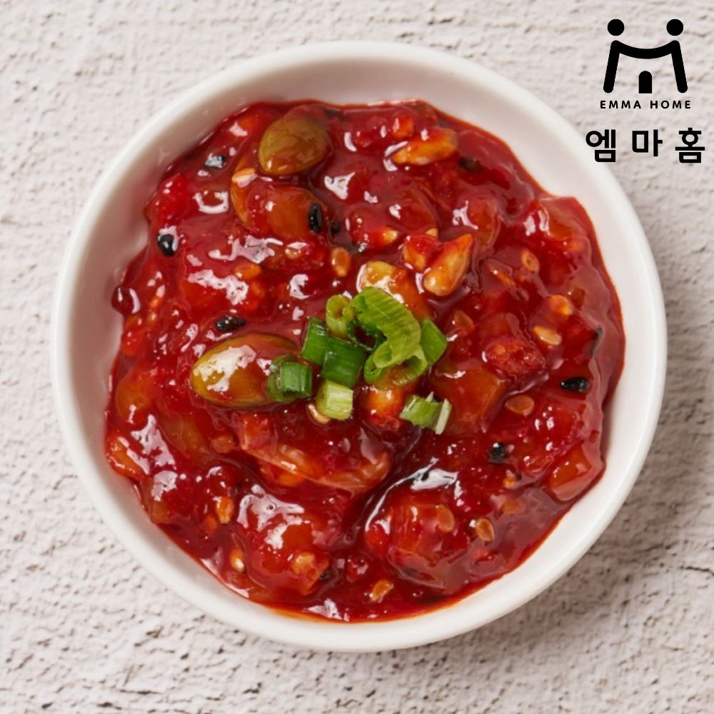 [엠마홈] 밥도둑반찬 씨앗오징어젓 200g, 국내가공 - 상품 이미지