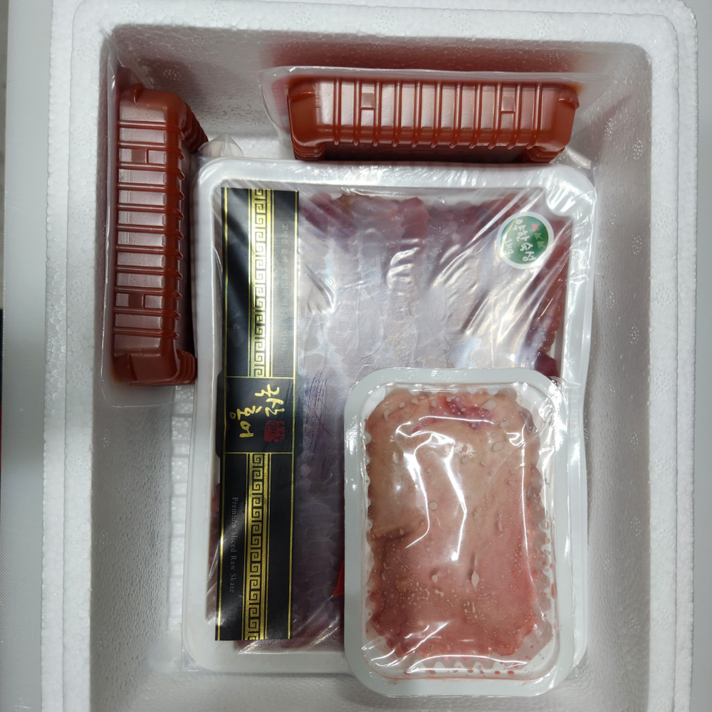 산지직송 서남해 국산 참홍어 숙성도 선택 저온숙성 250g - 상세 이미지 2