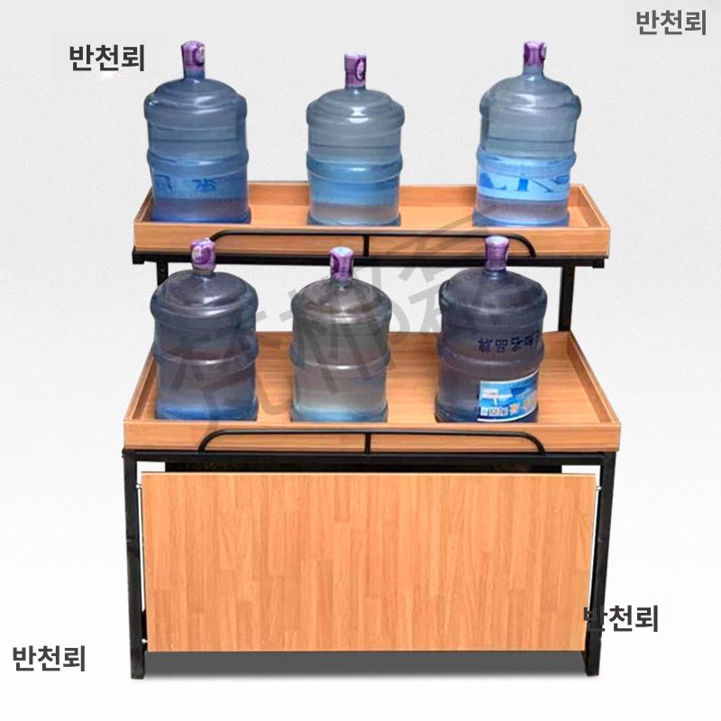 창의적 과일 야채 진열대 다층 매장용 슈퍼마켓 전시 선반 1.2m 삼중층 가격봉 없음 - 상세 이미지 5