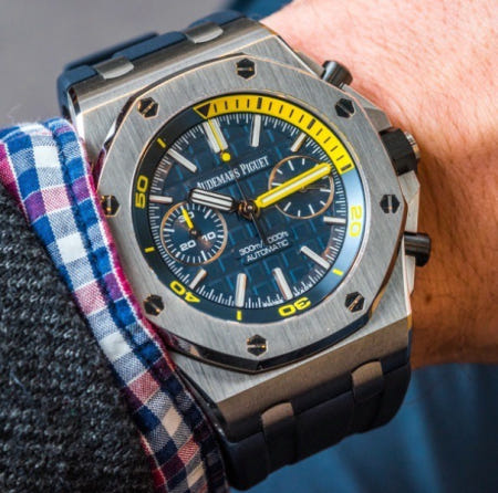 바제나리 오데마피게 로얄오크 오프쇼어 다이버 42mm 러버밴드 (ref 15710.15703.26703)