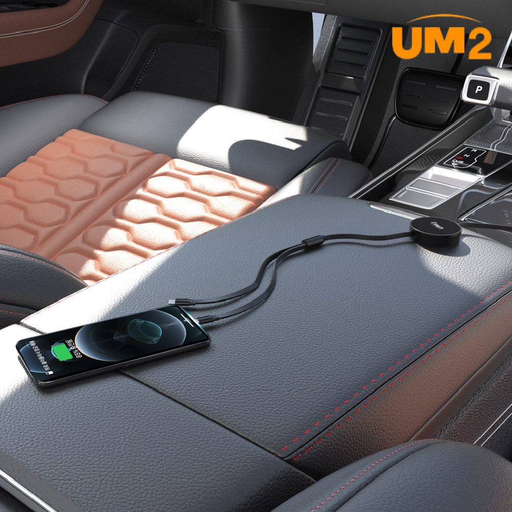 UM2 C타입 릴 케이블 100W 초고속충전 USB-C to C 정리형 UMCA-RL100W - 상세 이미지 2