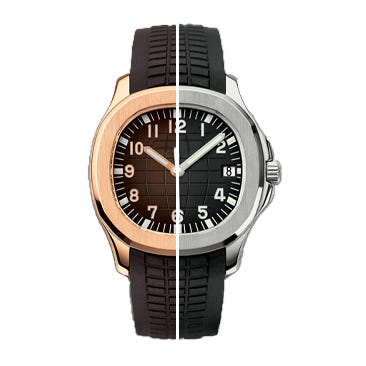 바제나리 파텍필립 아쿠아넛 탱버클 러버밴드 (5167A. 5167R)