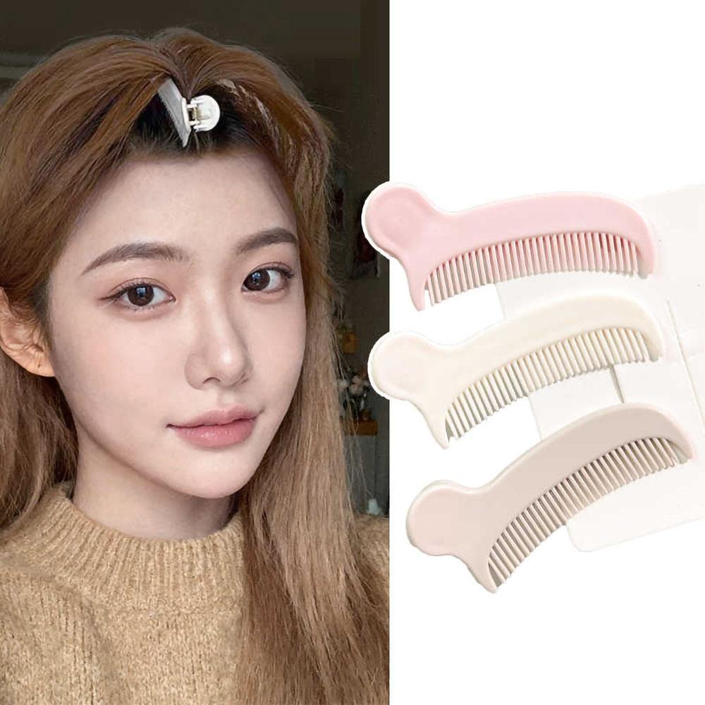 가르마 뿌리 볼륨 집게빗 집게핀 헤어 앞머리 고정 정수리볼륨 헤어클립 - 상품 이미지