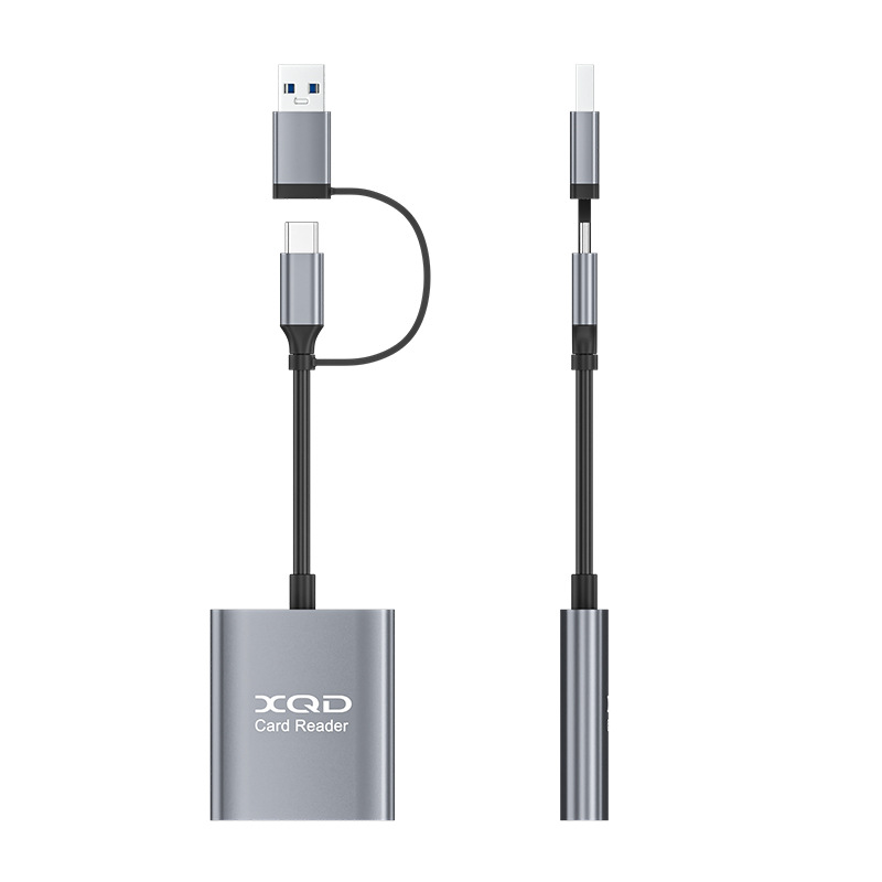 XQD 리더기 메모리카드 C타입 USB-A 2in1 멀티 USB 3.0 5Gbps - 상세 이미지 3