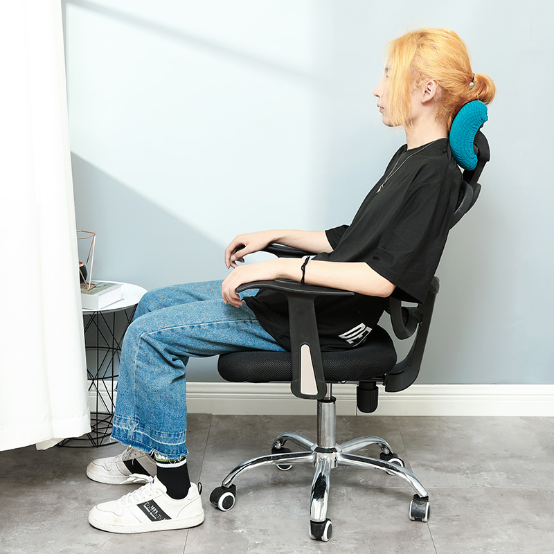 헤드레스트 목받침 커버 방수 천갈이 머리받침 덮개 다크네이비 방수 헤드레스트 커버 - 상세 이미지 5