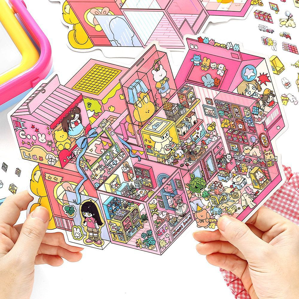3d 방꾸미기 스티커 대형 보금자리 제품 이미지