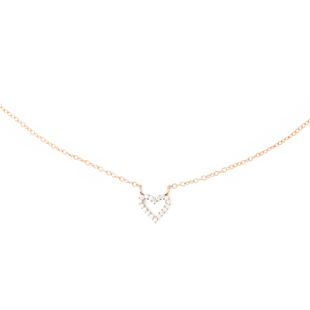 다니엘 웰링턴 MIRELLE HEART NECKLACE 하트 팬던트 데일리 여성목걸이 - 상품 이미지