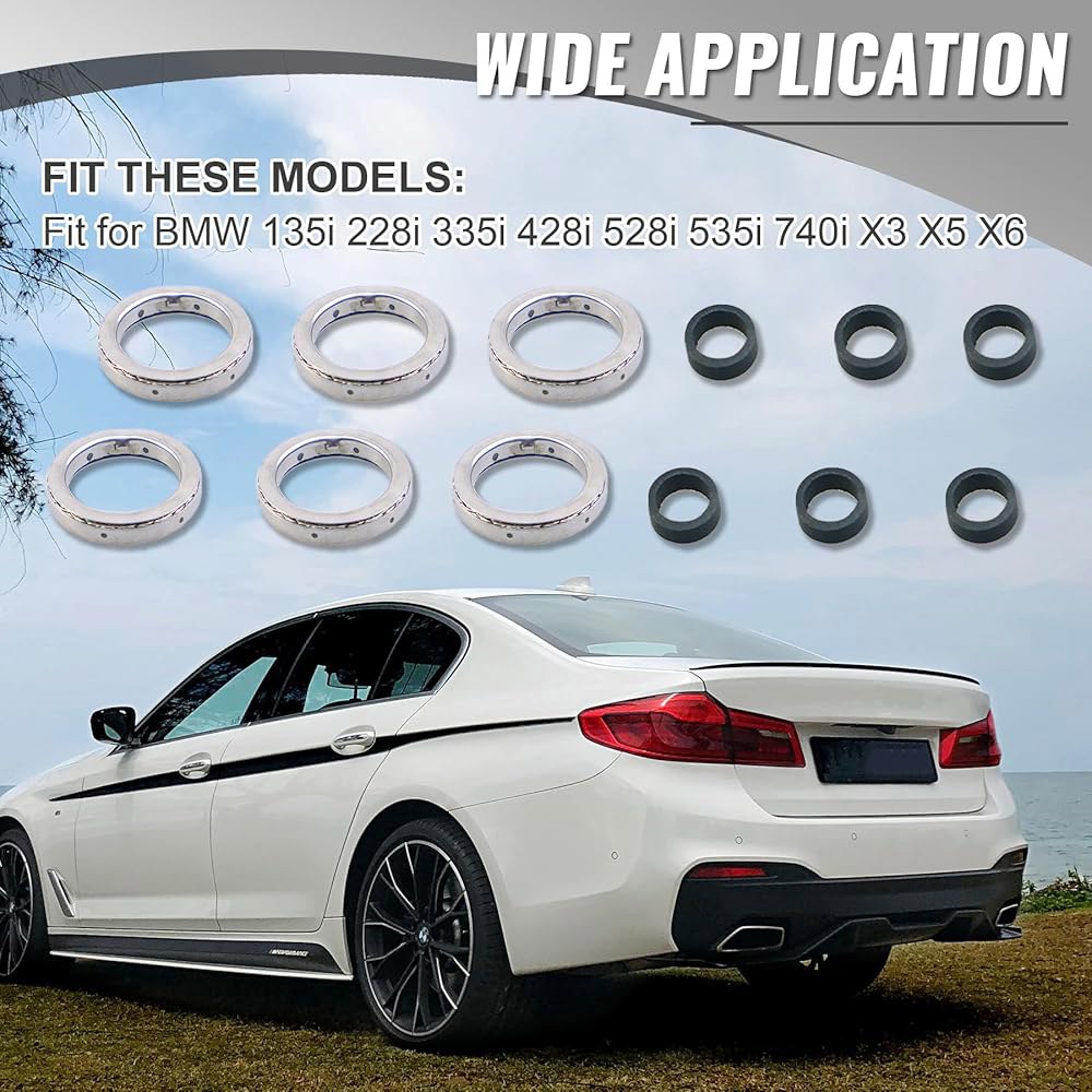 BMW 135i E88 E82 228i 228iX F22 F23 M235iX M240i M240iX X1-X6 ALPINA 2009-2019용 1006 연료 인젝터 개스킷 링 및 - 상세 이미지 3