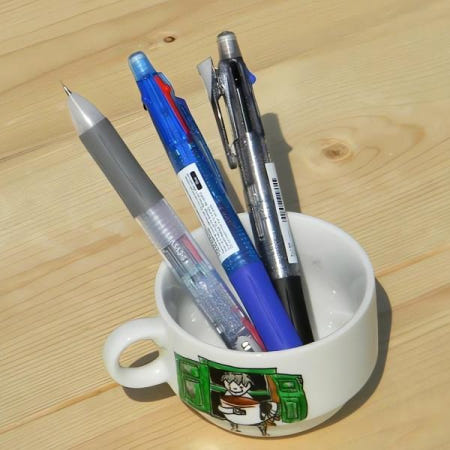 샤프 0.5mm 3색 중성펜 사라사 3+S 잉크 펜 필기구 구류 필기 용품 사인 팬스