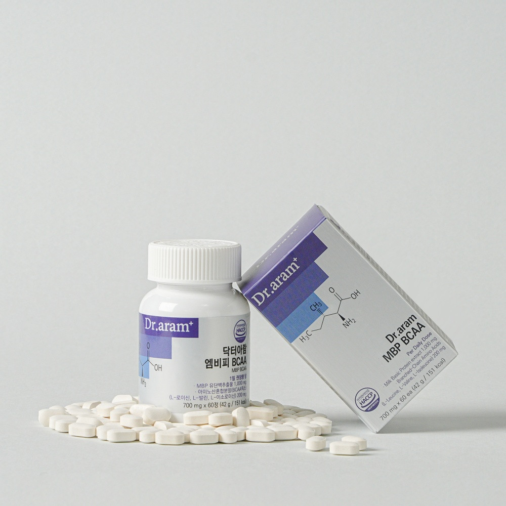 닥터아람 MBP 엠비피 BCAA 700mg x 60정 이미지 6
