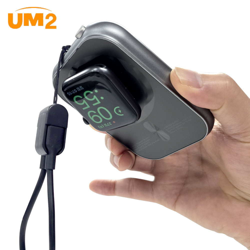 UM2 3in1 맥세이프 보조배터리 10000mAh 고속충전 자석형 아이폰 무선휴대용 UMPB-MF10K 이미지 7