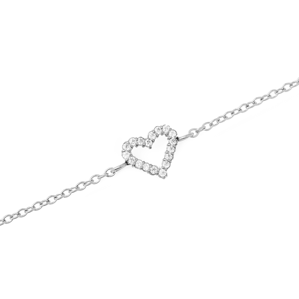 다니엘 웰링턴 MIRELLE HEART BRACELET 하트 펜던트 데일리 우정팔찌 이미지 7