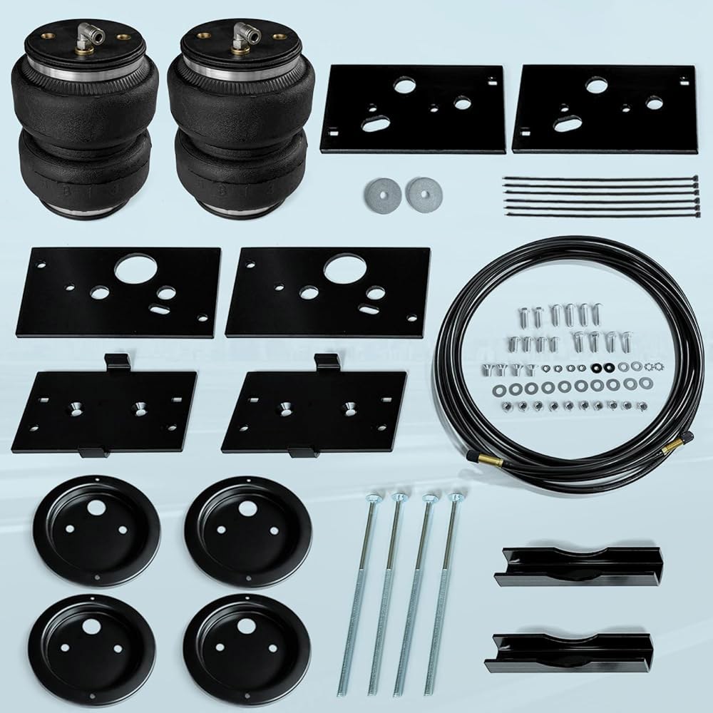 2014-2024 램 2500 2WD 및 4WD 픽업 얼티밋 리어 헬퍼백 스프링 견인용 플로벤티스 2Pcs 에어 백 서스펜션 키트 5000파운드(7X88289) - 상세 이미지 3