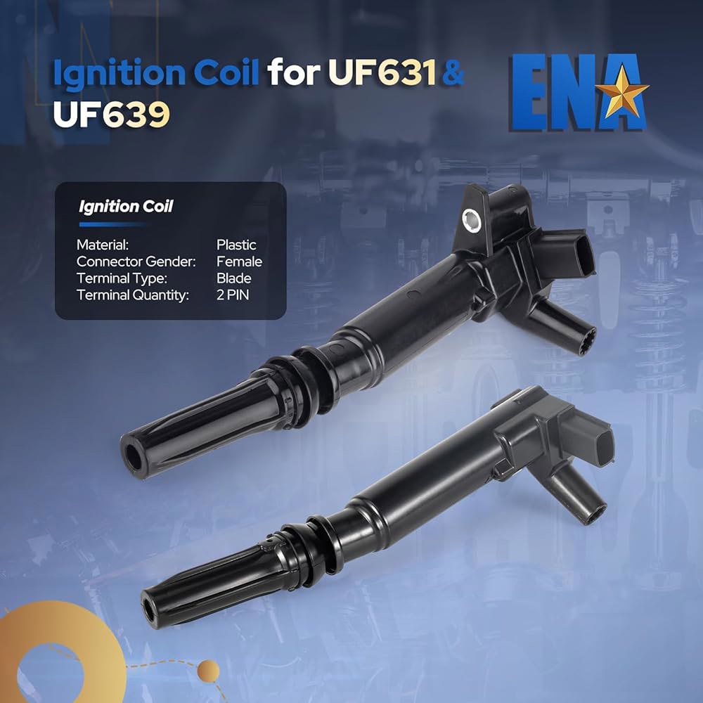 ENA 점화 코일 팩 6.2 6.2L V8 포드 F250 F150 F350 슈퍼 듀티, 로보 2010 2011 2012 2013 2014 2015 2016 2017 UF631 UF - 상세 이미지 2