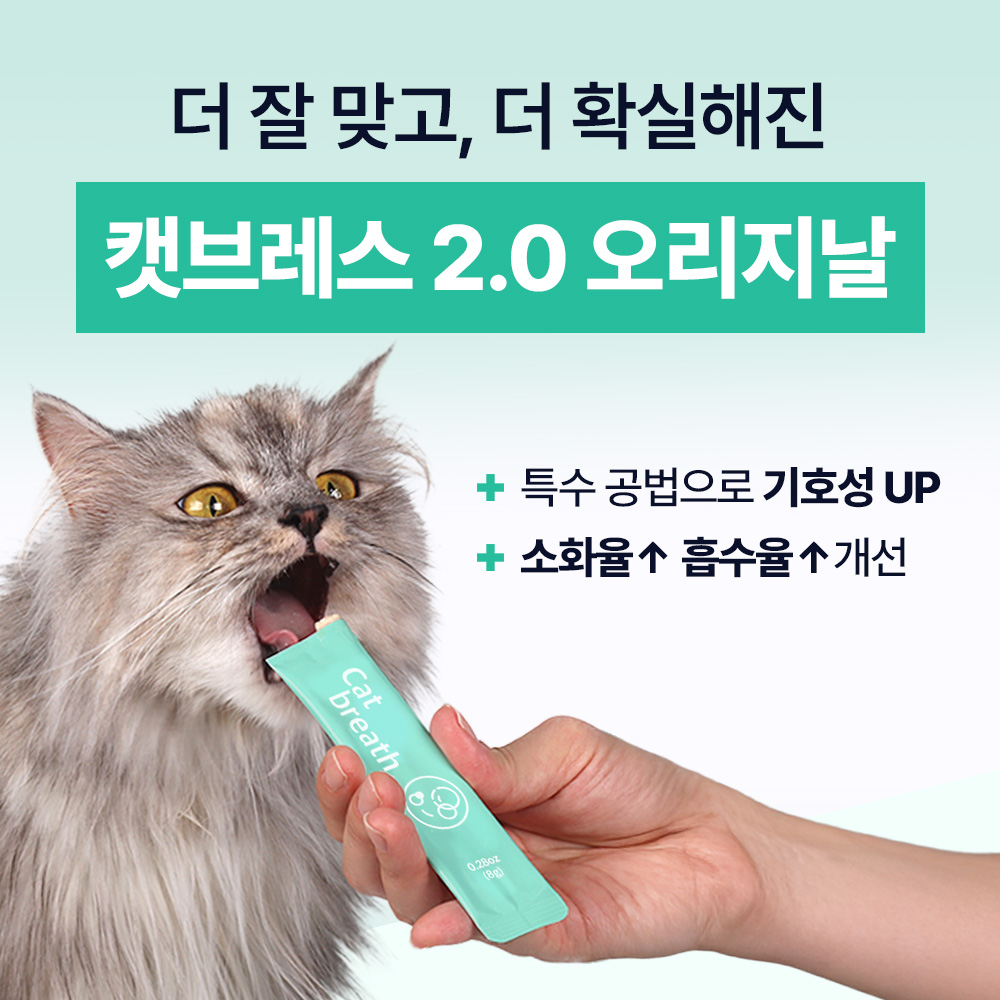 닥터바이 캣 브레스 고양이 기관지 호흡기 영양제 30포, 1개