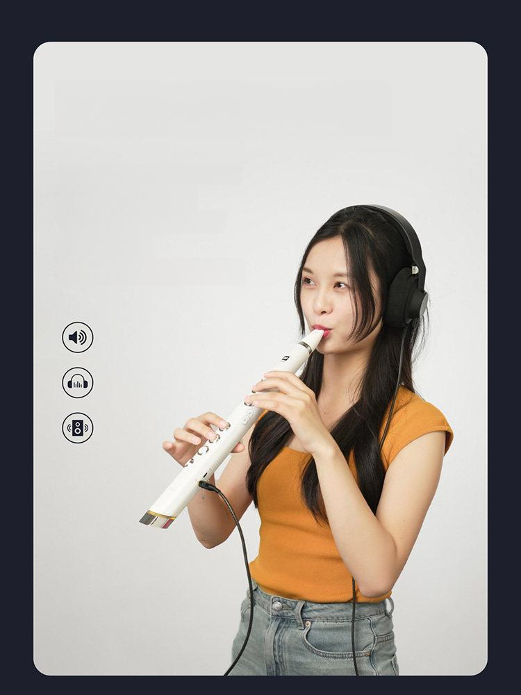 악기 클라리미니 골드 액세서리 에어로폰 목관 화이트 - 상품 이미지