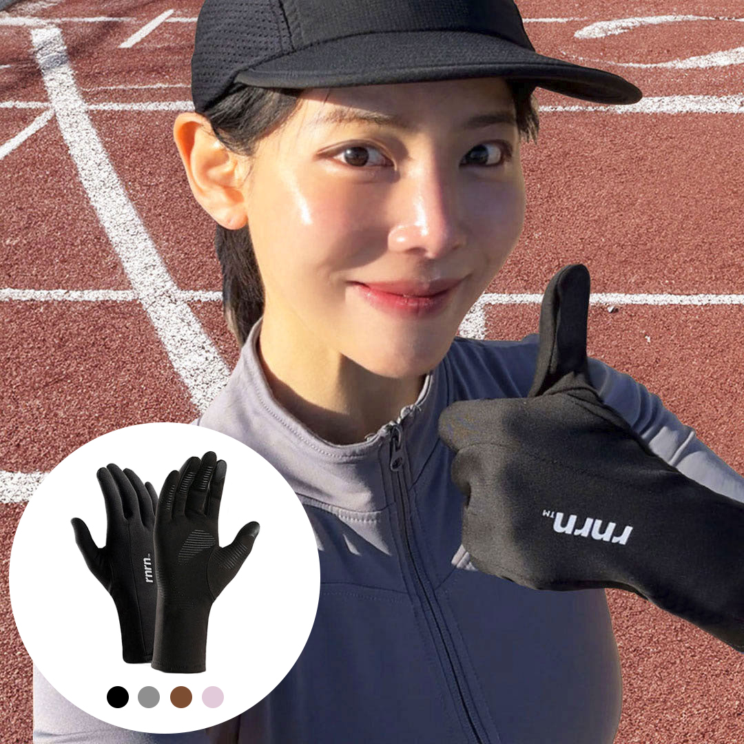 rnrn 러닝장갑 겨울 방한 런닝장갑 기모 제품 이미지