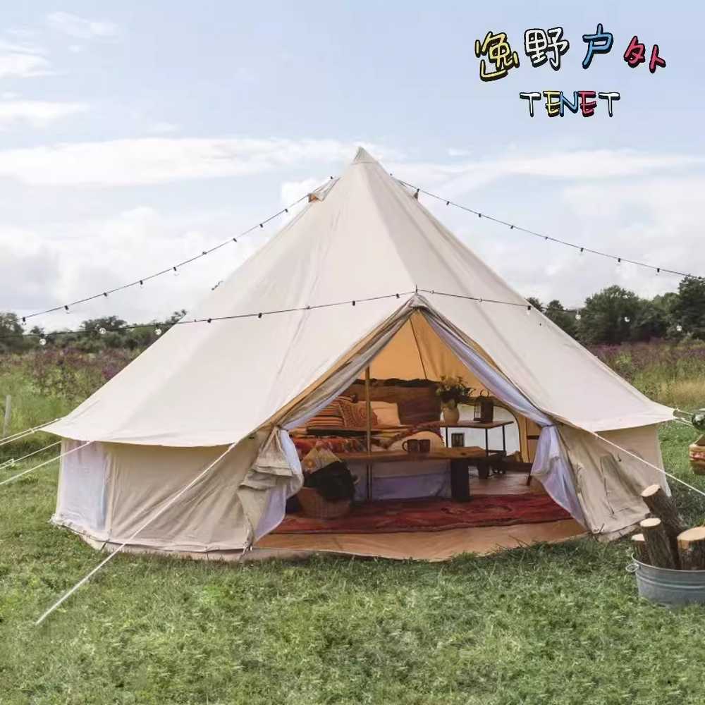 몽골텐트 농막 장박 쉘터 야외 행사용 포장마차 어닝 3m 화이트 - 상세 이미지 5