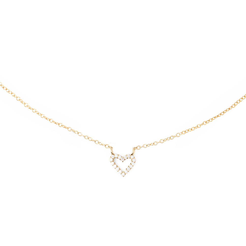 다니엘 웰링턴 MIRELLE HEART NECKLACE 하트 팬던트 데일리 여성목걸이 - 상세 이미지 3