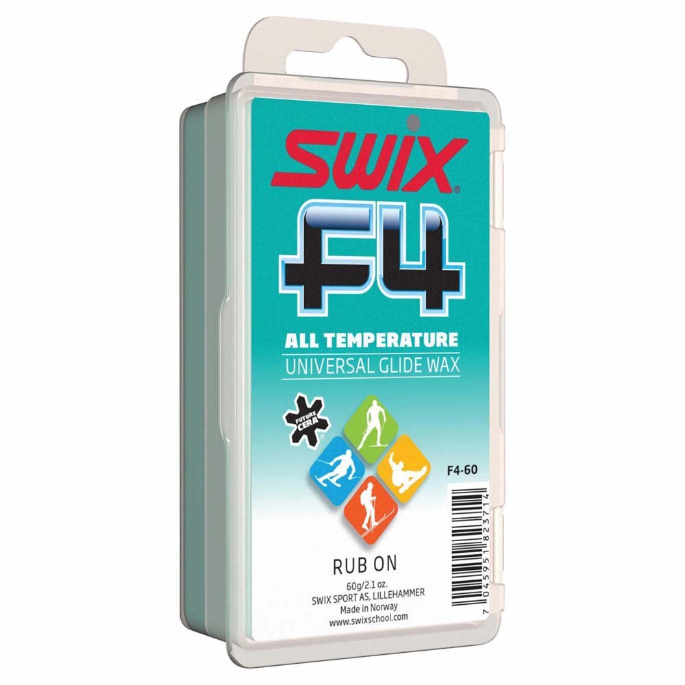 Swix F4 All Temperature 범용 스키 & 스노보드 왁스 - 럽온 60g - 상품 이미지