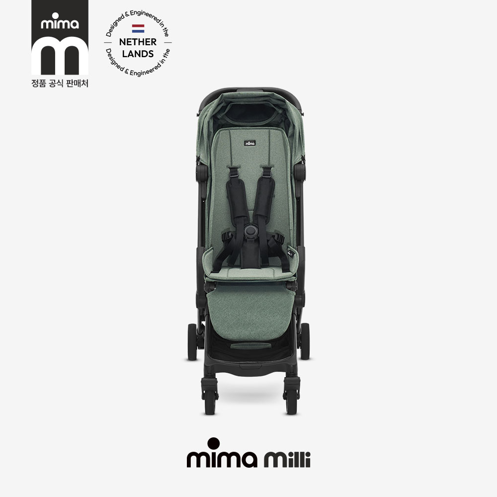 [2026년형] 미마 밀리 휴대용 유모차 기내반입 2026년형 서울컬렉션 던 그린