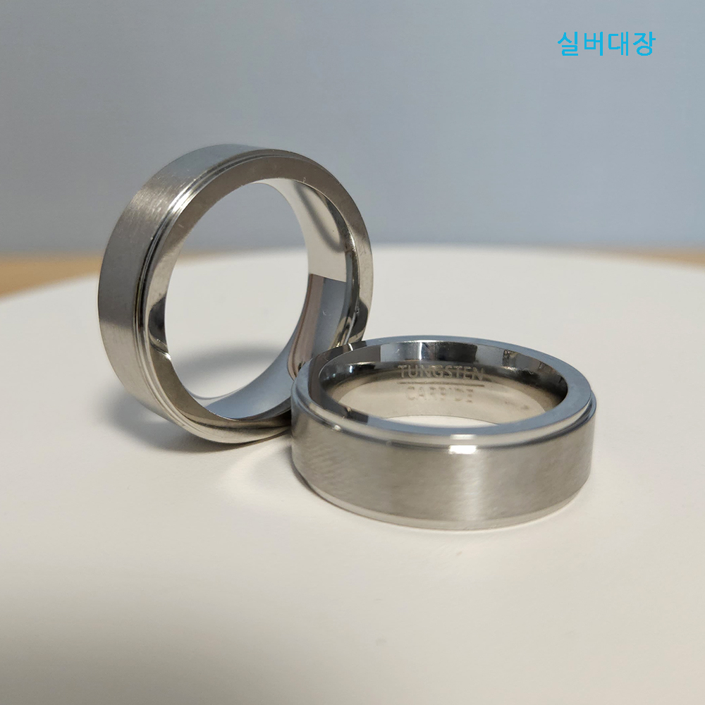 써지컬 반지 레이어드 링 선물 패션 써지컬스틸 반지 이미지 6