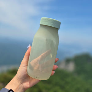 실리팟 프리미엄 실리콘 등산 운동 핸디보틀 물병  400ml 국내생산 실사용 후기 | 효과 있을까? - 상품 이미지 4