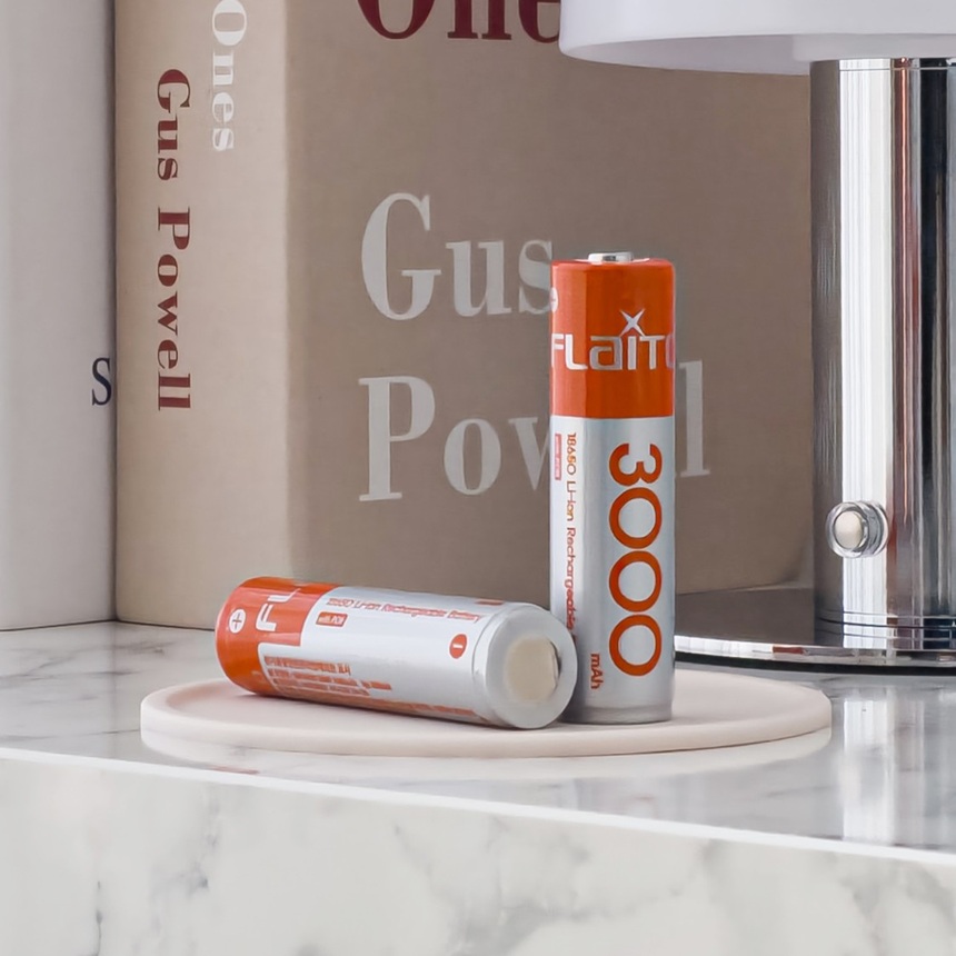 몬스터 18650 배터리 3000mAh 충전용 건전지 팩 보호회로 밧데리(1개) - 상세 이미지 3