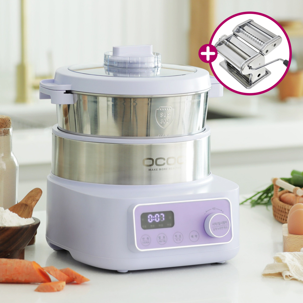 [반죽이 힘들어] 오쿠 발효 반죽 마스터 5L 가정용 밀가루 수제비 반죽기 DM5000