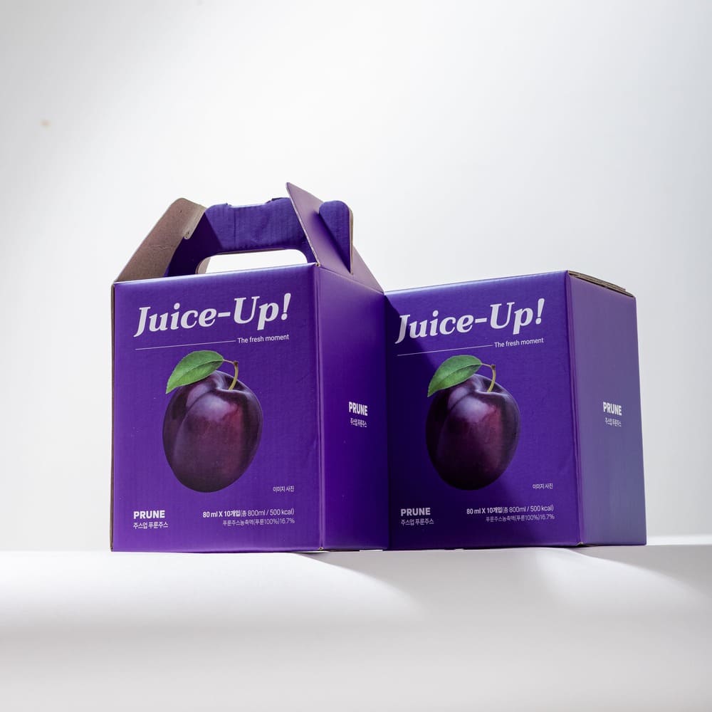 주스업 프리미엄 푸룬주스 80ml 30팩 약국납품 HACCP인증 캘리포니아 푸룬 - 상세 이미지 4