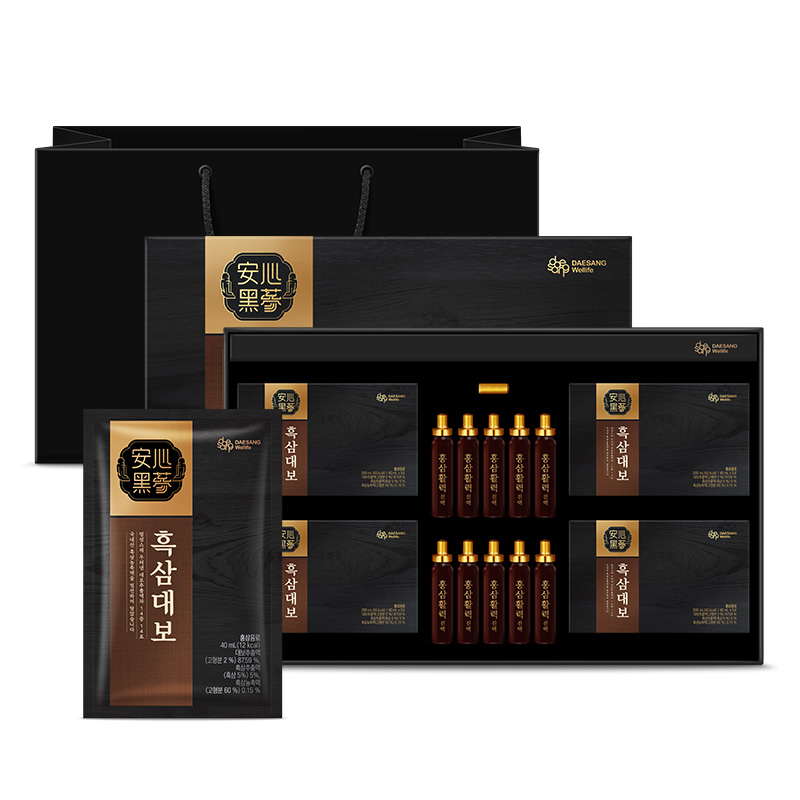 웰라이프 활력 담은 흑삼 대보 (40ml x 20포) - 상품 이미지