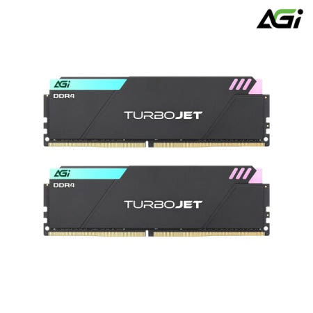 AGI DDR4-3600 CL18 TURBOJET UD848 RGB BLACK 서린 (32GB(16Gx2))