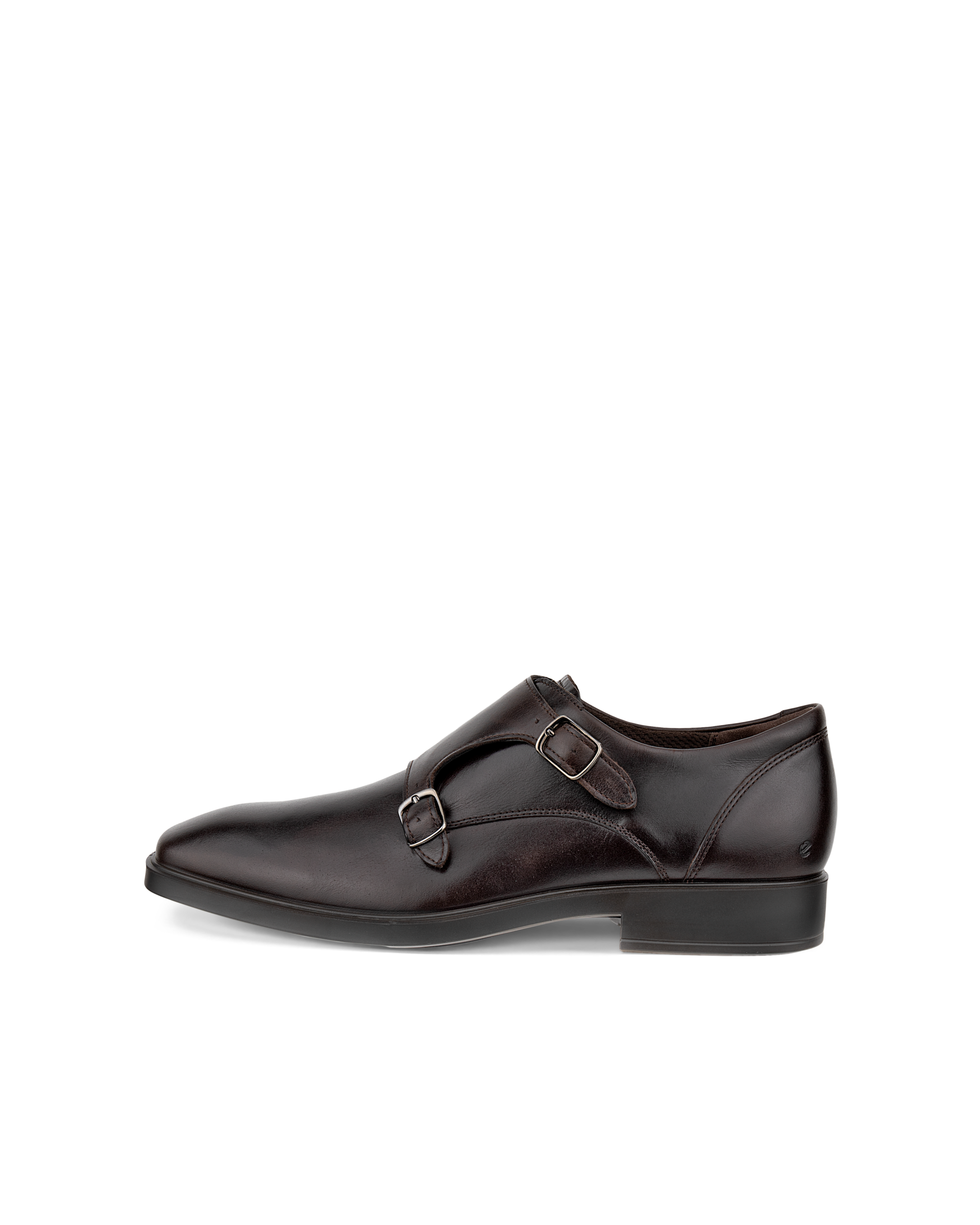 에코 남성 메트로폴 밀란 더블 몽크 슈즈 스트랩 가죽 정장 구두 브라운, EU42 (270) - 상세 이미지 2