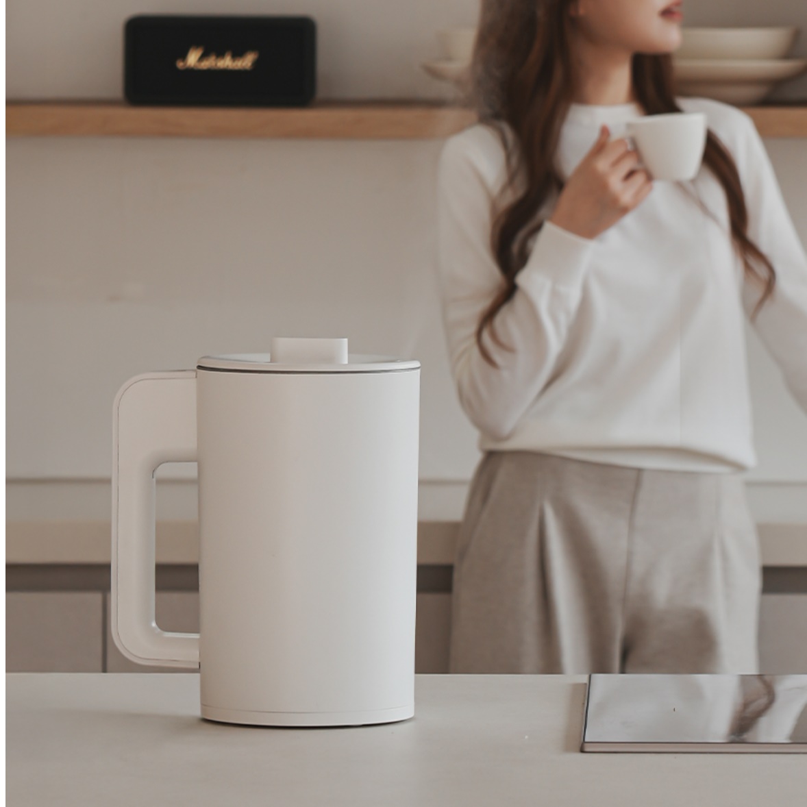 스테인레스 아이방 가습기 사무용 거실용 가습기 청소쉬운 가습기