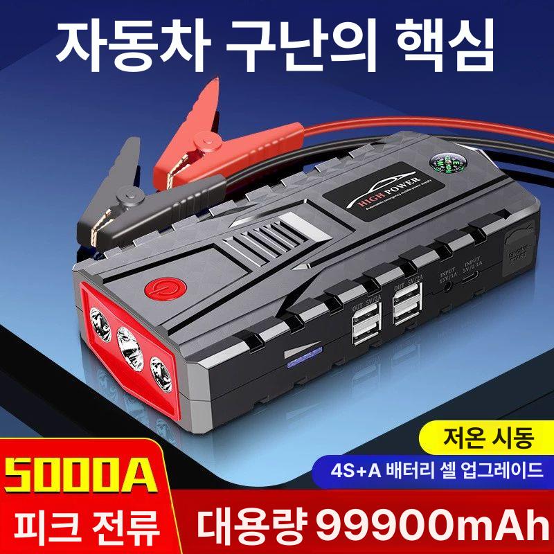 차량용 오토바이 배터리 충전케이블 가정용 자동차 충전기 JX33 기본 공구함 세트 - 상세 이미지 5