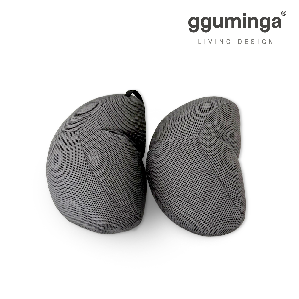 바른자세 허리 배 쿠션 요추 베개 전만 배받이 등 사무실 의자 쿠션 소형