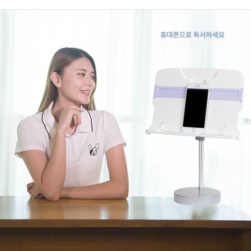 아크릴 휴대용 책스탠드 독서용 책꽂이 독서 - 상세 이미지 4