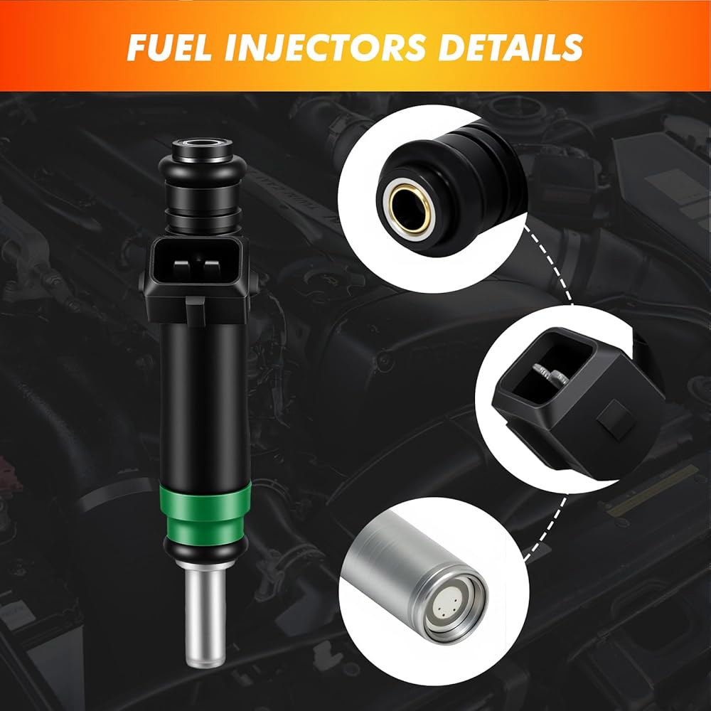 2004-2010 8Pcs 연료 인젝터, BMW X5 650i 550i 2006-2010 750Li 500Li 2006-2008 745i 745Li 645Ci 545i 2004-2 - 상세 이미지 3