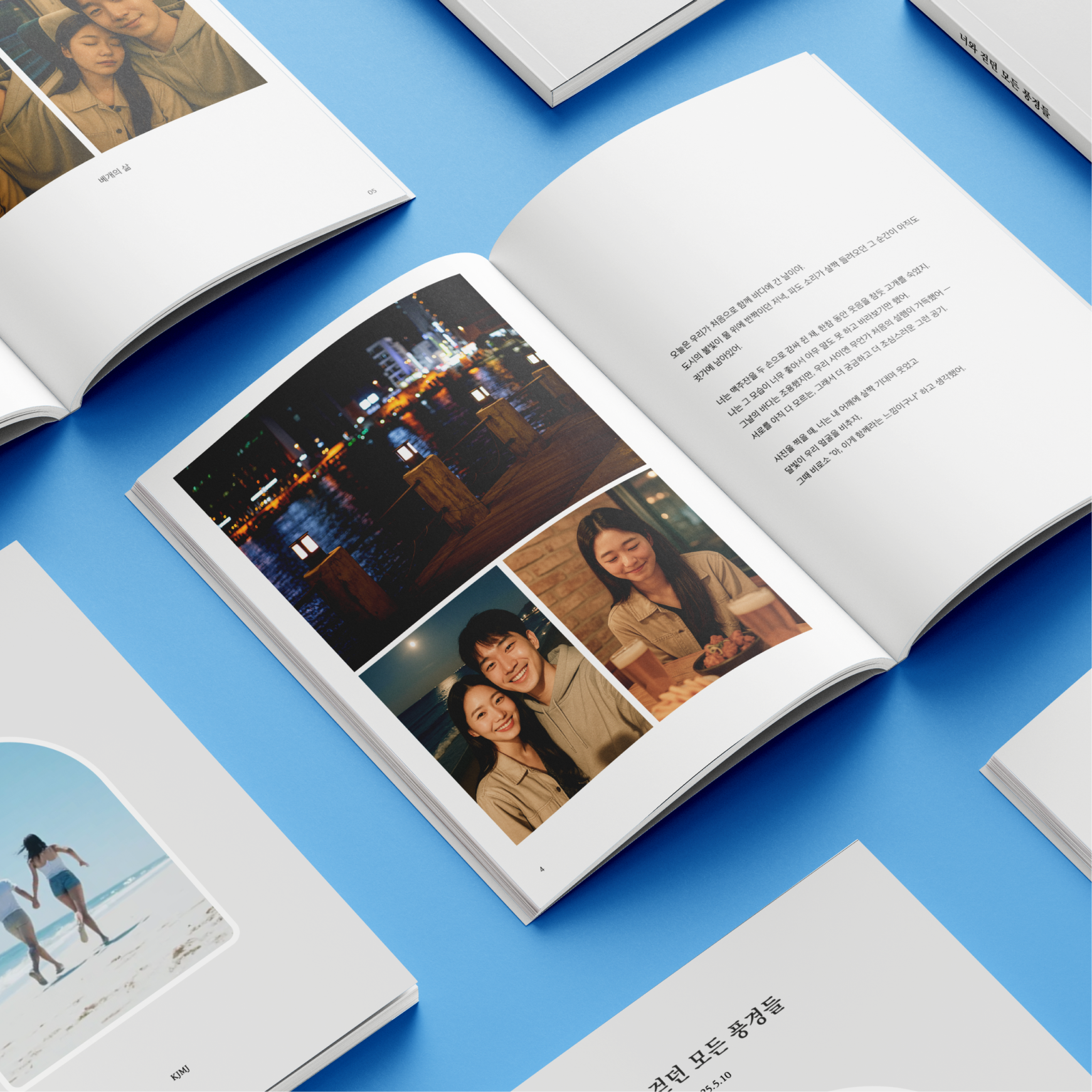 바인딩 포토북 커플포토북 셀프 여행 프로포즈 앨범 카톡으로 쉽게 제작 제품 이미지